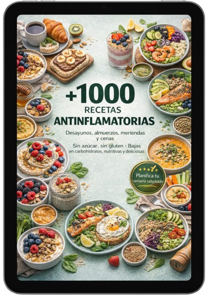 +1000 Recetas Antiinflamatorias